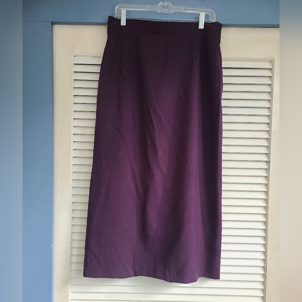 NWT long purple skirt size 16